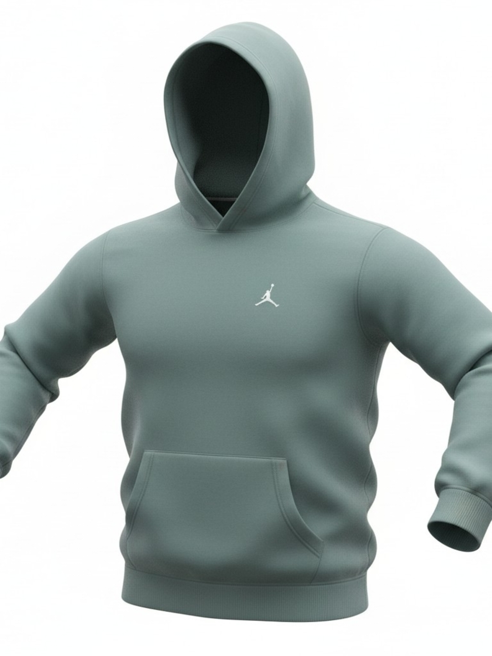 Jordan Men's Hoodie Sweatshirt in Sage Green